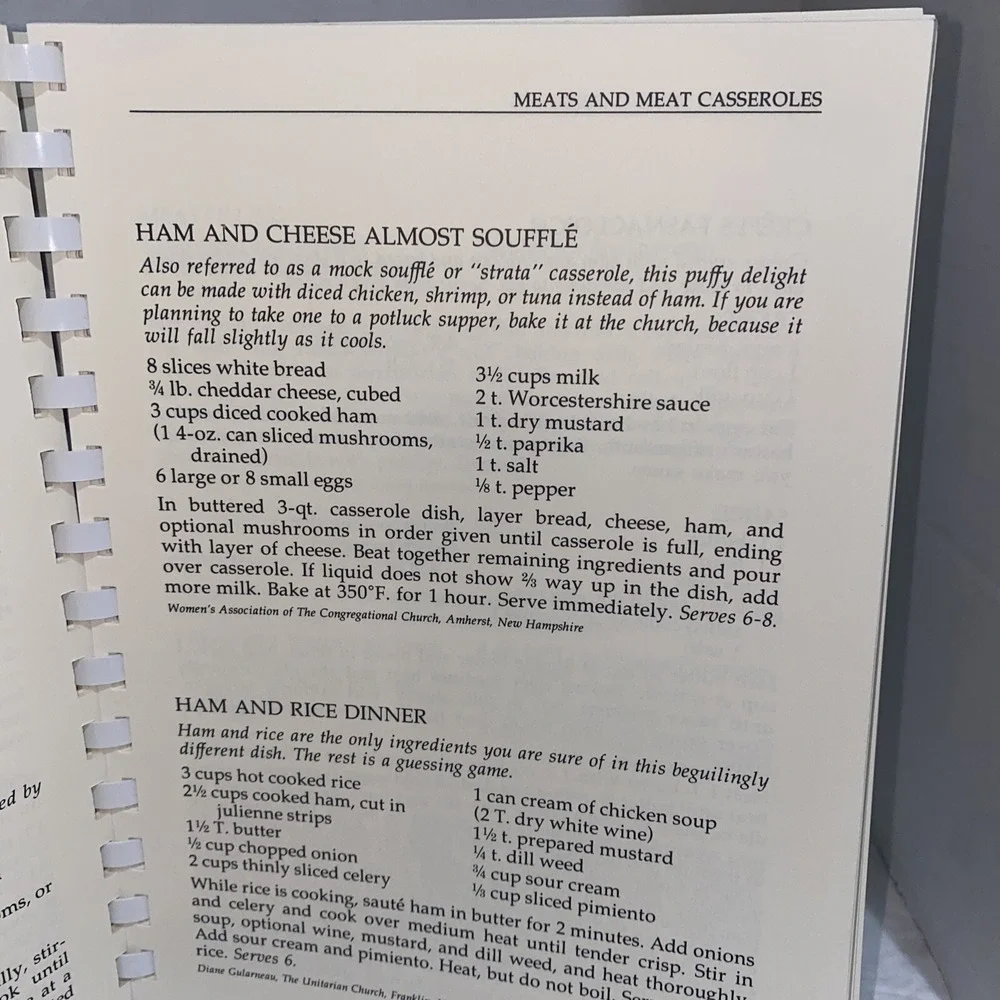 Yankee Church Supper Cookbook —‎ 1988 / 375 RECIPES / 241 PAGES